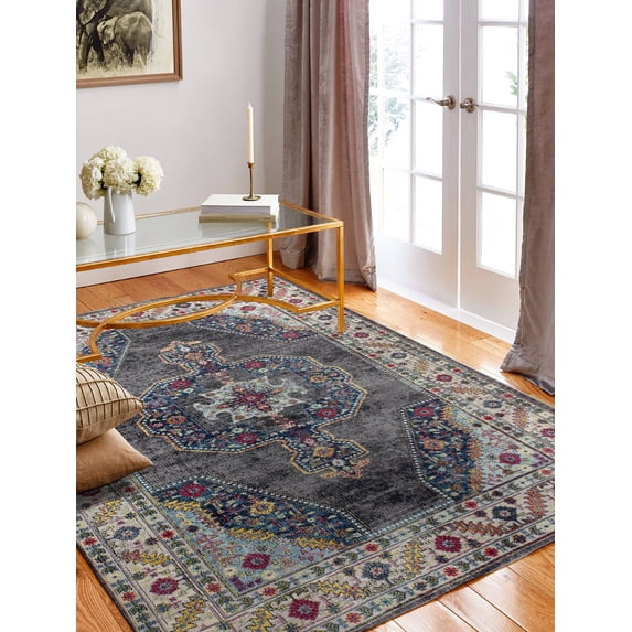 Bashian Gavin Transitional Floral Area Rug