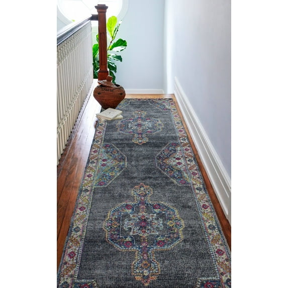 Bashian Gavin Transitional Floral Area Rug