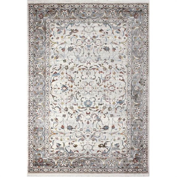 Bashian Gavriel Area Rug Ivory 7'9" X 9'9"