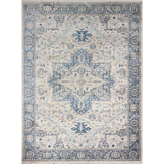 Bashian Giannis Area Rug Cream 7'9" X 9'9"