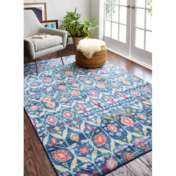 Bashian Guy Transitional Floral Area Rug