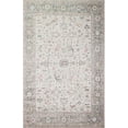 thumbnail image 1 of Bashian I166-IVGN-4X6-NH201 3.4 ft. x 5 ft. 6 in. Impressions Geometric Transitional Polyester & Cotton Machine Made Rectangle Area Rug, Ivory & Green, 1 of 5