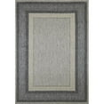 thumbnail image 1 of Bashian L126-BEGY-9X12-LAN104 8 ft. 6 in. x 11 ft. 6 in. Lanai Transitional Polypropylene Power Loom Rectangle Area Rug, Beige & Gray, 1 of 5