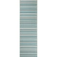 thumbnail image 1 of Bashian Lanai Zayan 2'6" X 8' Area Runner Rug in Aqua, 1 of 5