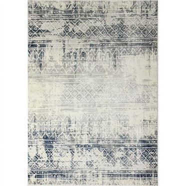 Bashian Livia Area Rug Bl/Beige 4' X 6'