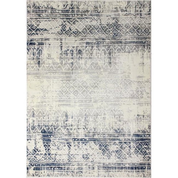 Bashian Livia Area Rug Bl/Beige 8'6" X 11'6"