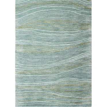 Bashian Makai Area Rug Teal 2'6" X 8' Runner
