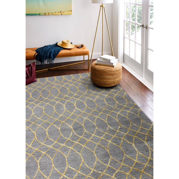 Bashian Marilyn Contemporary Geometric Area Rug