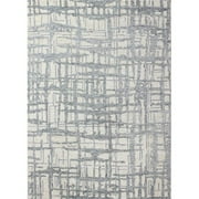 Bashian Nirvaan Area Rug Ivory 7'6" X 9'6"