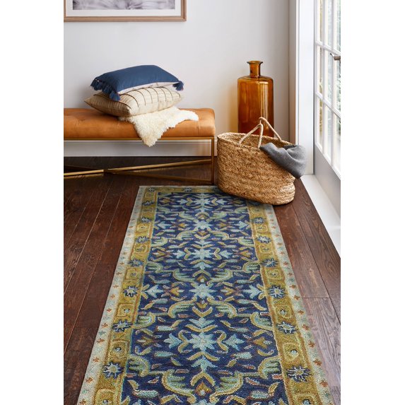 Bashian Pelham Transitional Floral Area Rug