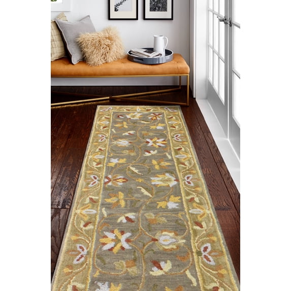Bashian Priory Transitional Floral Area Rug