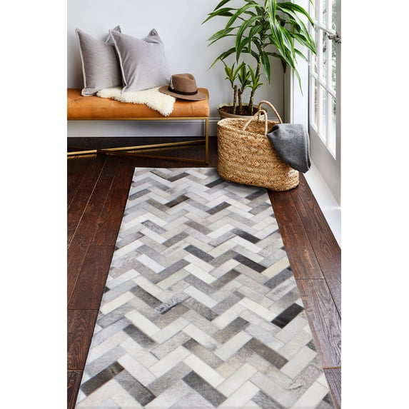 Bashian Quentin Contemporary Chevron Area Rug