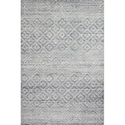 Bashian R130-BL-5X7.6-LC159 5 x 7.6 ft. Verona Collection Transitional 100 Percent Wool Hand Tufted Blue Area Rug