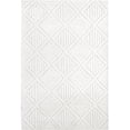 thumbnail image 1 of Bashian Rugs 90 x 114" Rectangular Transitional Wool Area Rug in White, 1 of 6