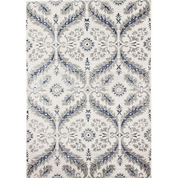 Bashian Salvador Area Rug Ivory 3'6" X 5'6"