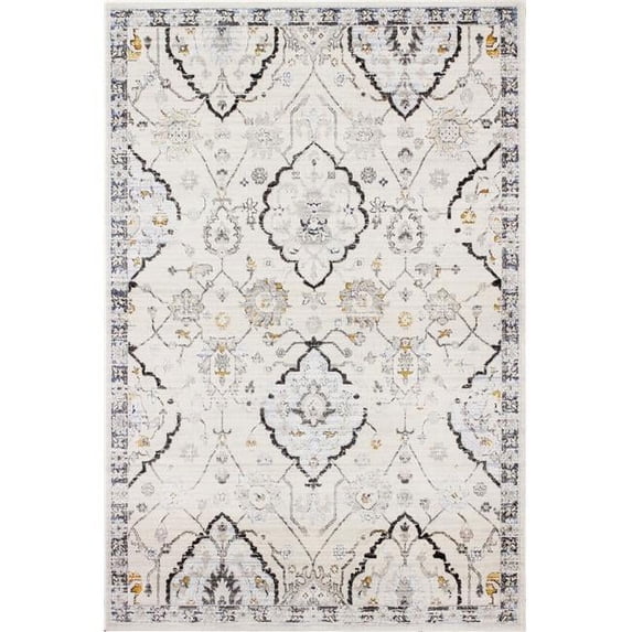 Bashian Soren Area Rug Ivory 8'6" X 11'6"