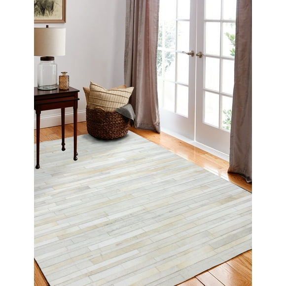 Bashian Tucker Contemporary Striped Area Rug