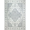 thumbnail image 1 of Bashian R131-IVGY-4X6-AL125 3 ft. 6 in. x 5 ft. 6 in. Valencia Collection Transitional 100 Percent Wool Hand Tufted Area Rug, Ivy & Grey, 1 of 6