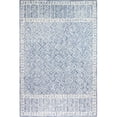 thumbnail image 1 of Bashian R131-BL-76X96-AL119 7 ft. 6 in. x 9 ft. 6 in. Valencia Transitional 100 Percent Wool Hand Tufted Area Rug, Blue, 1 of 5
