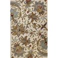thumbnail image 1 of Bashian Valencia Wallace 7'6" x 9'6" Area Rug in Ivory, 1 of 3