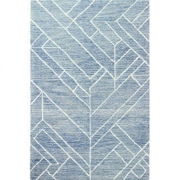 Bashian Venezia Ean 7'6" x 9'6" Area Rug in Azure