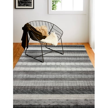 Bashian Zuko Contemporary Striped Area Rug