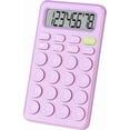 thumbnail image 1 of Basic 4 Function Calculator for Students and Office: Small, Portable, Easy-to-use - Suitable School Office Essentials(Purple), 1 of 4