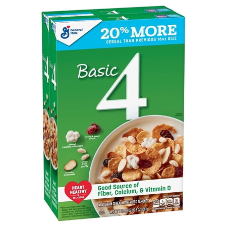 Basic 4 Multigrain Cereal, Fruit and Nuts (2 pk.)
