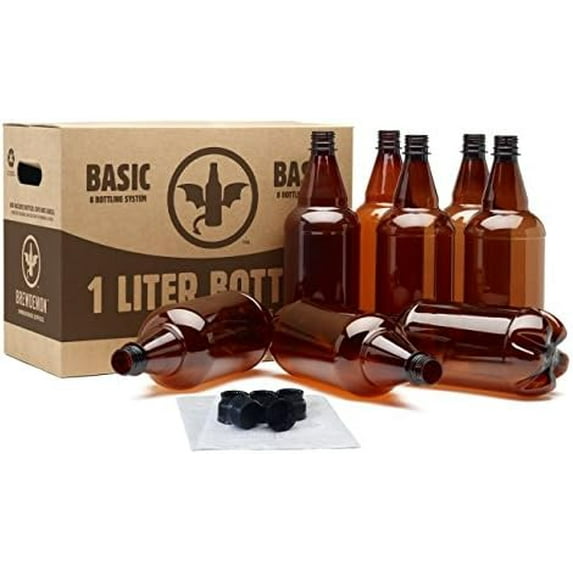 Basic 8 Bottling System (1-Liter) - Holds 2 Gallons of your favorite carbonated beverages.$$Home Decor, Kitchen, & Other