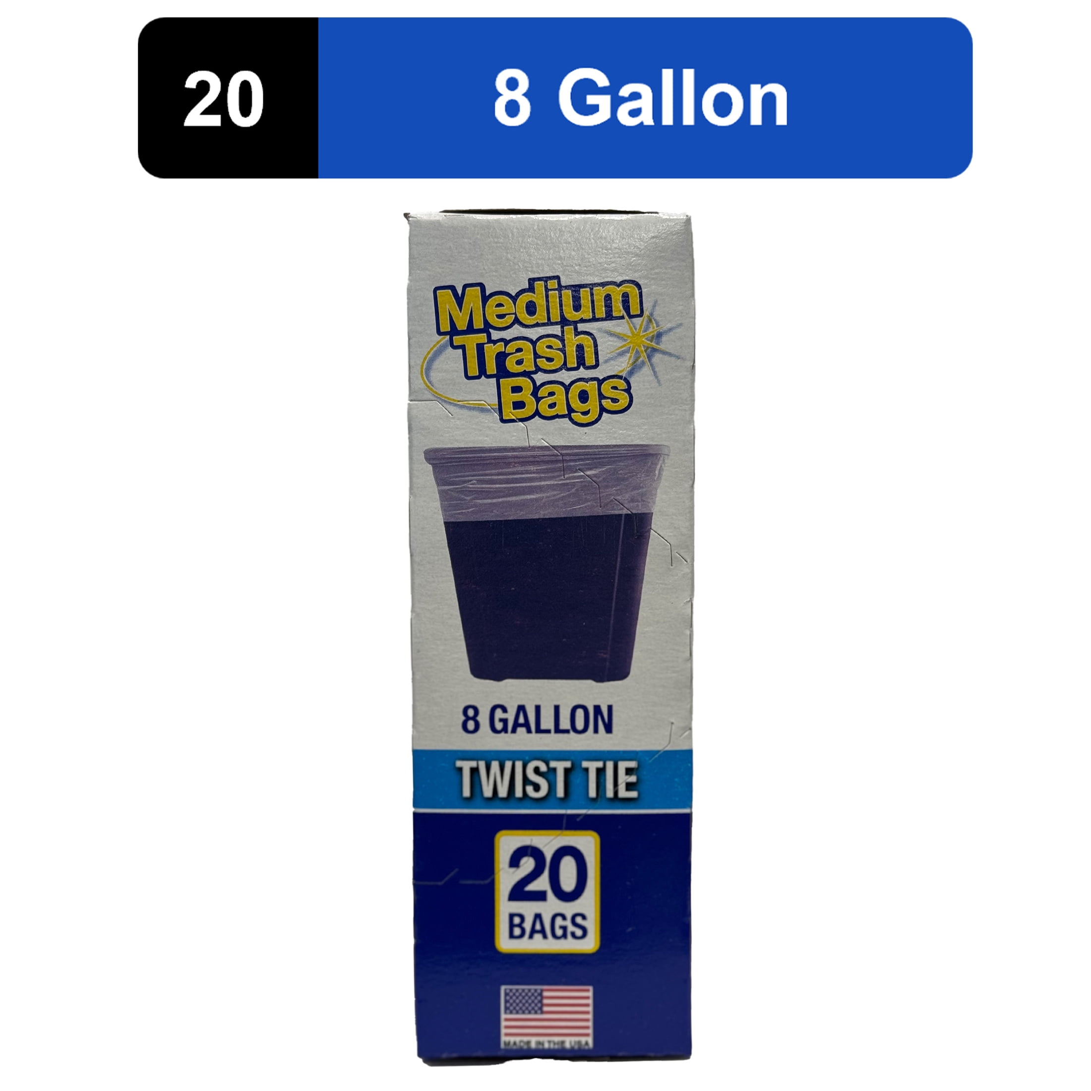 Basic 8G 20ct Twist Tie