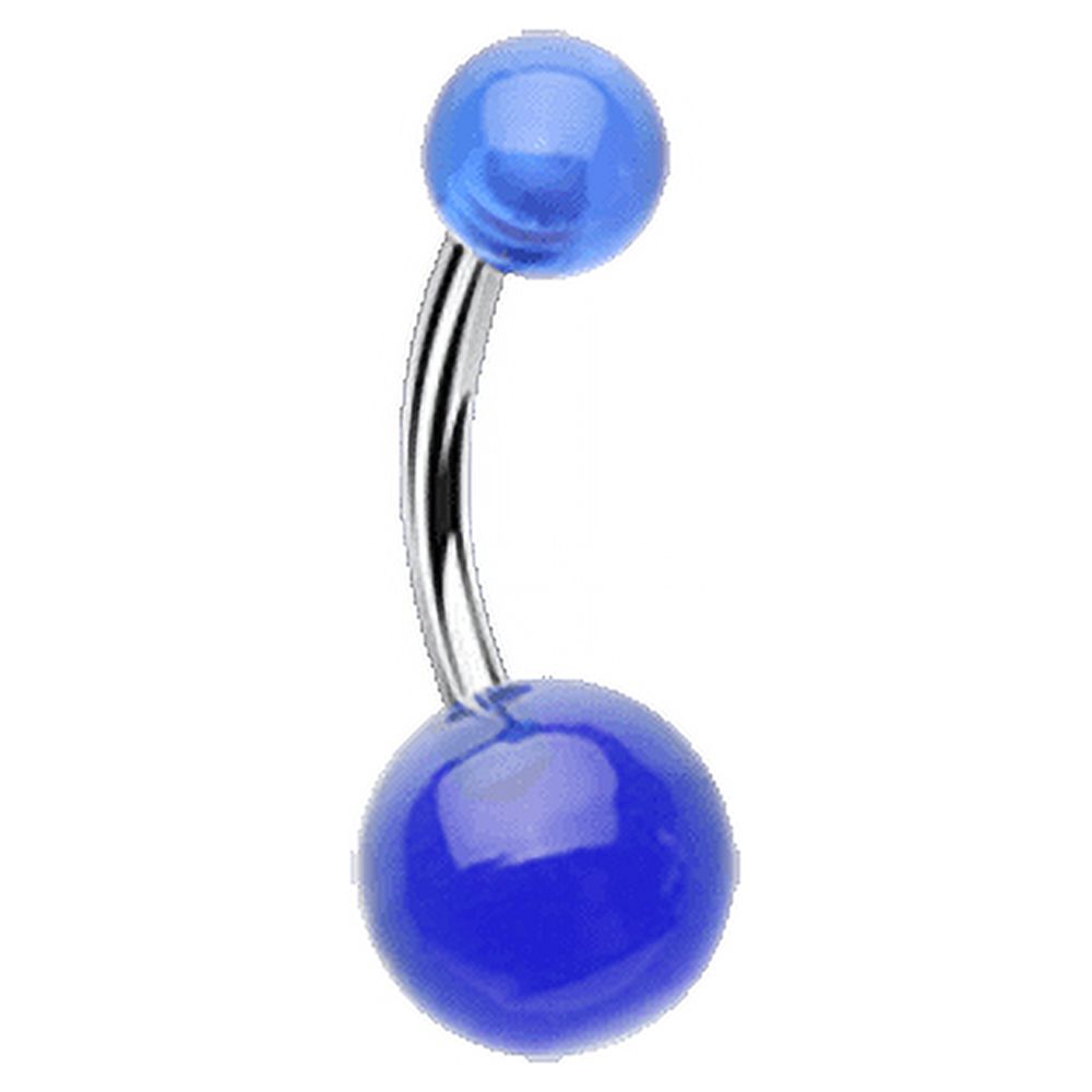 Basic Acrylic Ball Belly Button Ring