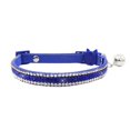 thumbnail image 1 of Basic Adjustable Cat Collar Bling Diamond Breakaway with Bell for Kitten Girl boy, 1 of 6