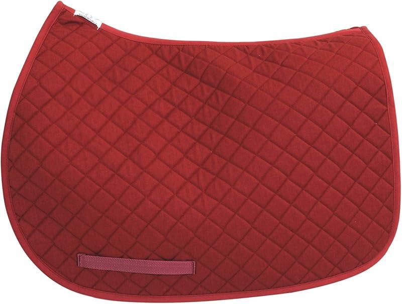 Basic All Purpose Saddle Pad | Equestrian Bareback Riding Pad | Horse ...