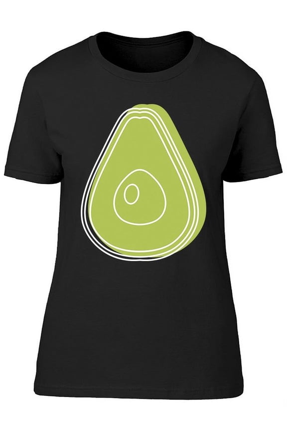 Basic Avocado Doodle Tee Women's -Image by Shutterstock