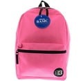 thumbnail image 1 of BAZIC School Backpack Basic 16" Fuchsia, School Bag for Students, 1-Pack, 1 of 7