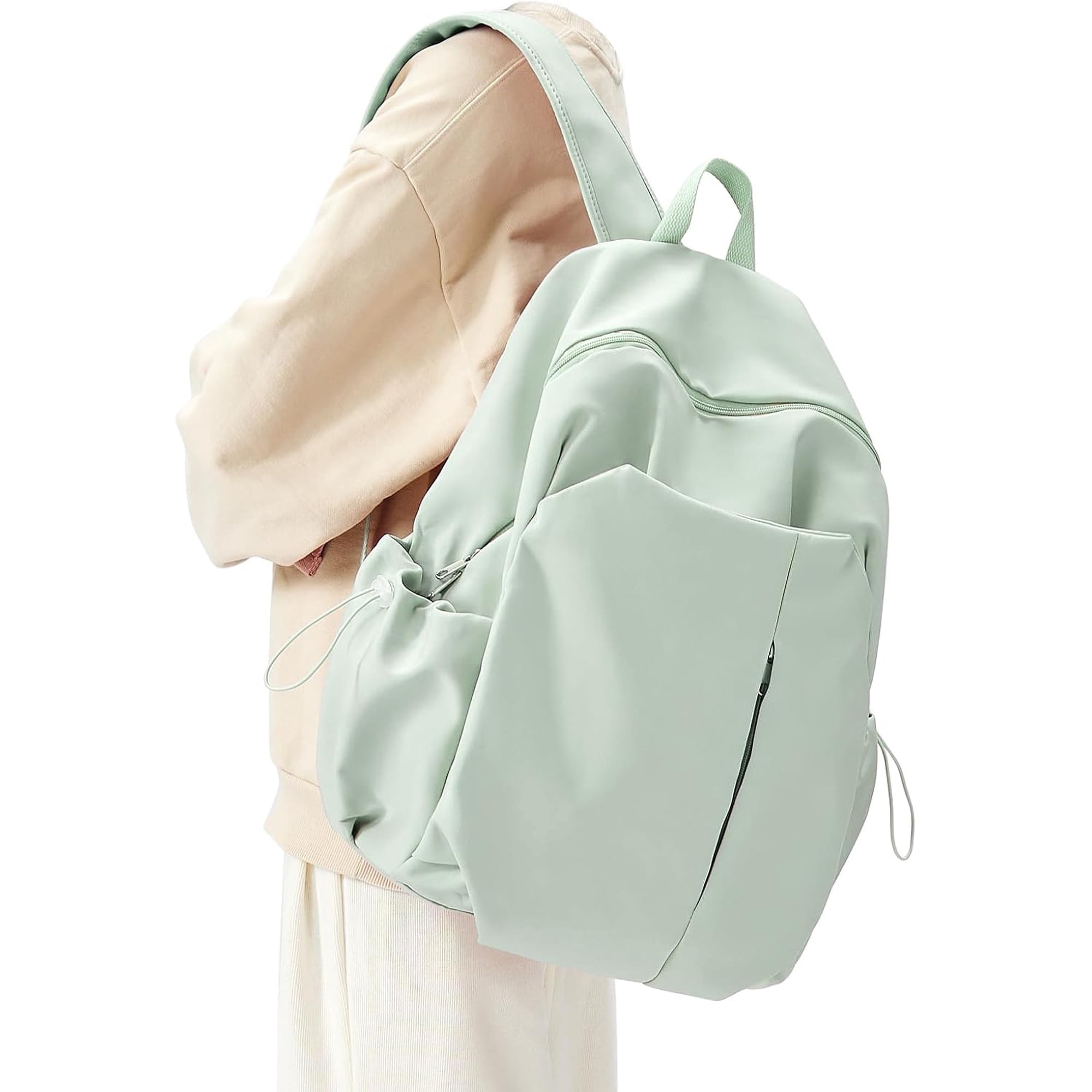 SYCNB Waterproof School Backpack, 27L Lightweight Olive 