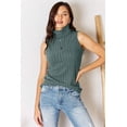 thumbnail image 1 of Basic Bae Full Size Ribbed Turtleneck Tank, 1 of 10