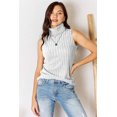 thumbnail image 1 of Basic Bae Full Size Ribbed Turtleneck Tank, 1 of 11