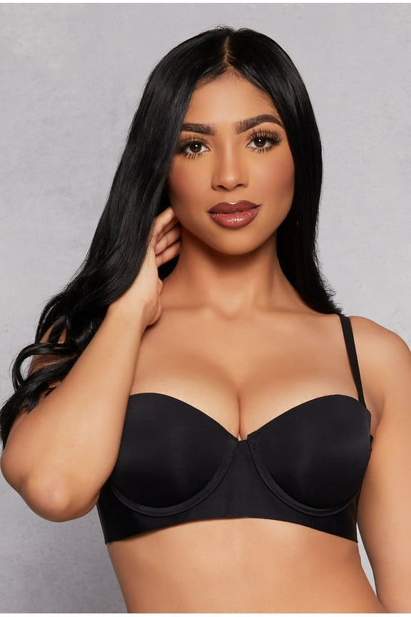Womens Basic Balconette Bra | Convertible to Strapless