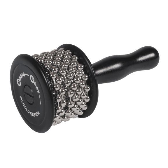 Basic Beat BB07S Piccolo Cabasa - Small Size, Soft Sound, Ideal for Smaller Hands