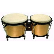 Basic Beat BB571 7-8 Key-Tuned Bongos - Worldly Beats, Tuning Wrench Included, Durable Construction