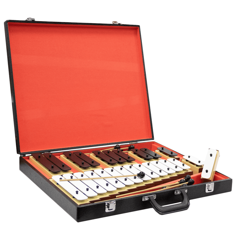 Basic Beat BBA25-25-Note Resonator Bells Set with Protective Case