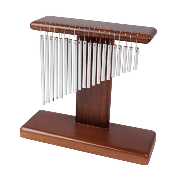 Basic Beat BBH15A 20-Bar Tabletop Chime Tree, Aluminum - Random Wind Chime Effect, Classroom Sound Effects