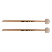 Basic Beat BBTM Timpani Mallets - Short Length, Tapered Wood Handles, Great for Classroom, 12.5 Pair"