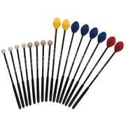 Basic Beat Orff Mallet Pack, 8 Pair Assorted Set for Glockenspiel, Xylophone and Metallophone Classroom Instruments