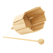 Basic Beat Stir Xylophone: Unique Handheld Sound Effect Instrument, 10.25 Length