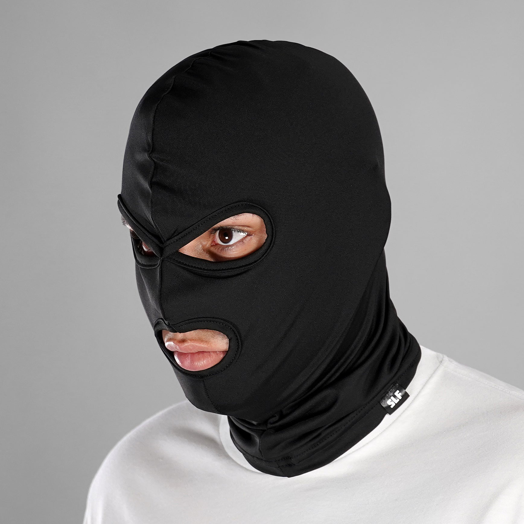 Basic Black 3 Hole Ski Mask