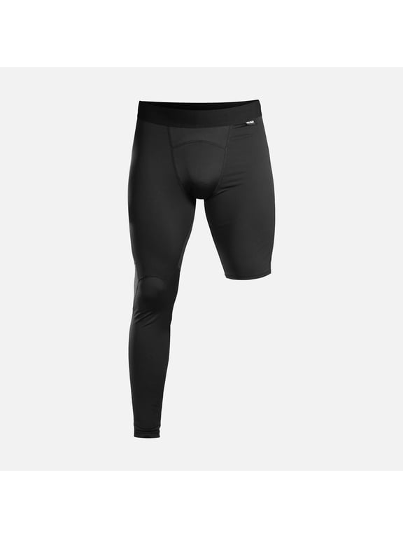 Black Single-leg Tights