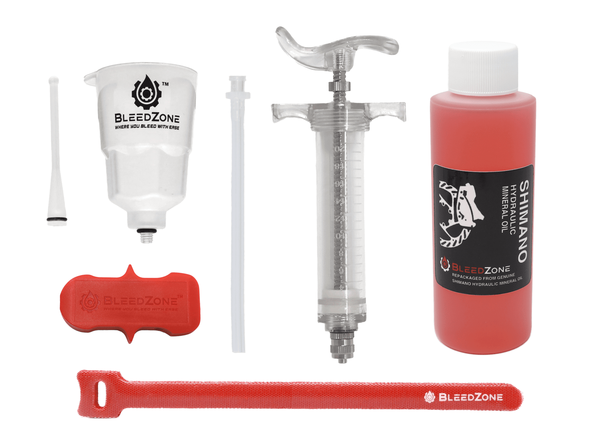 Bleed Kit for Shimano MTB Brakes with Pro Syringe and Mineral Oil