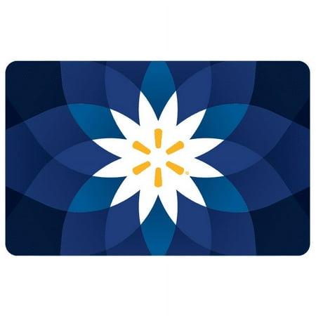 Basic Blue Flower Walmart eGift Card